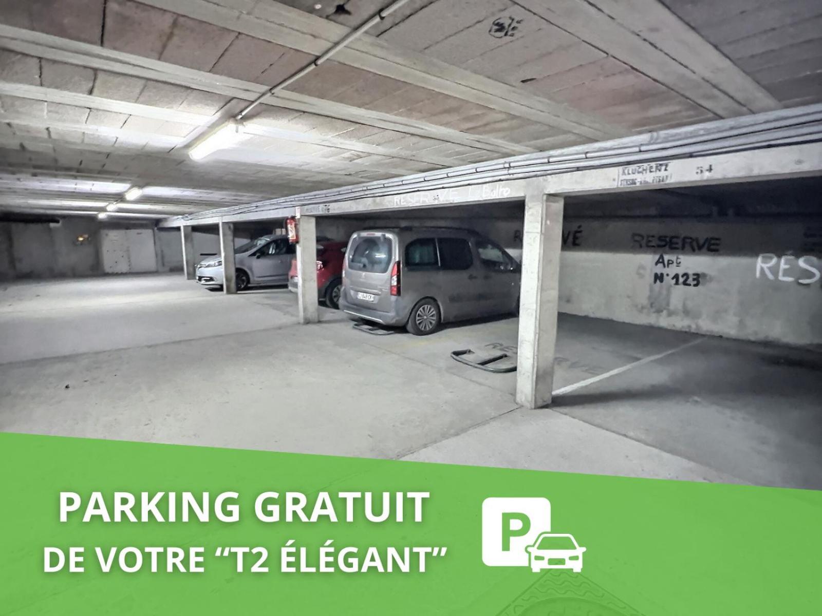 滨海维莱Moderne T2, Bord De Mer, Parking & Wifi Gratuit公寓 外观 照片